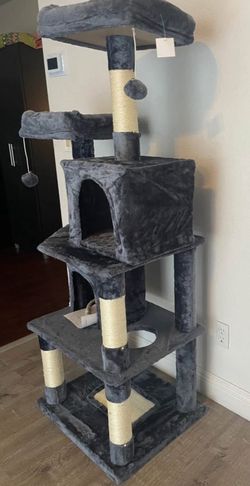 New 62” Cat Tree $50 Firm-Firme