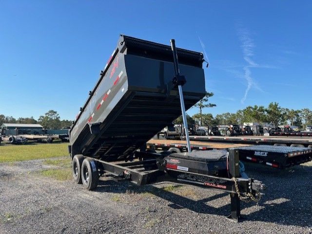 Horizon 7 x 14 High Side Dump Trailer 14k