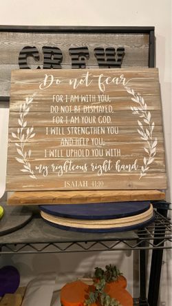 Isaiah 41:10 sign