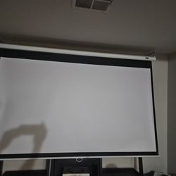 100 Inch Manual Projector Screen
