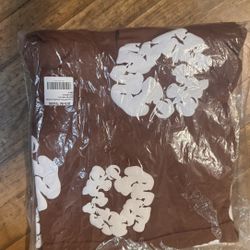 Brown Denim Tears Hoodie 