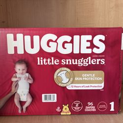 Huggies Little Snugglers Sz 1 