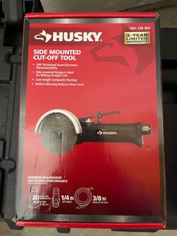 Husky Side Mounted Cut Off Air Tool