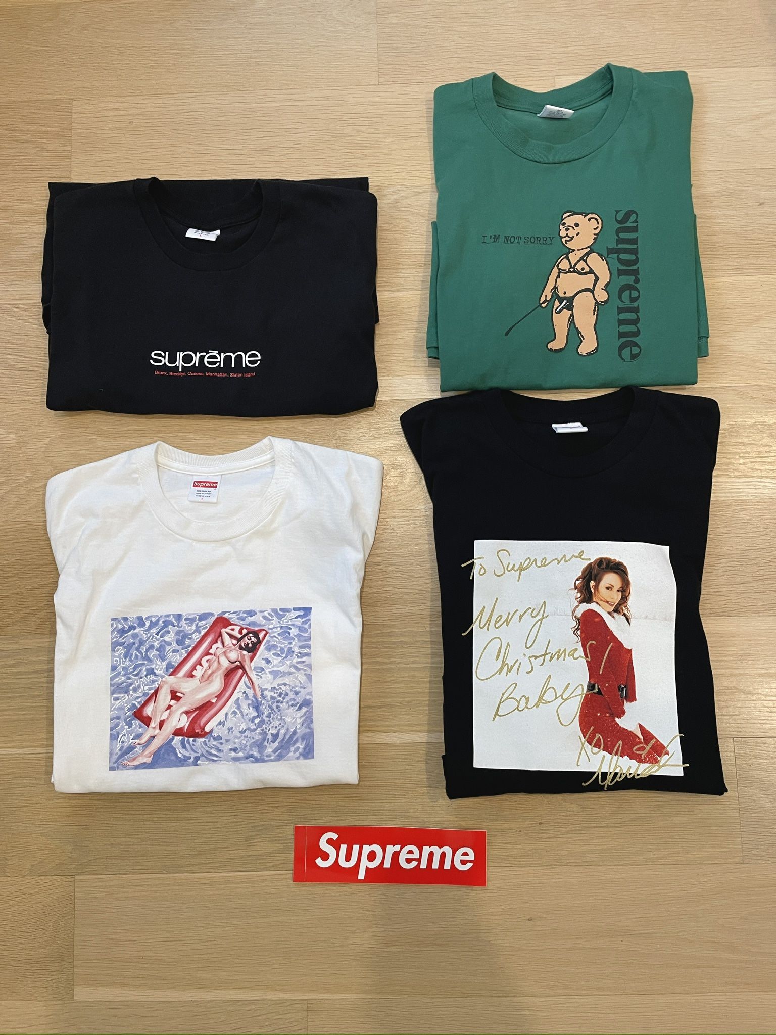 Supreme Tees Size Large