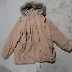 Nice Men's  Coat With Hood Size 1X