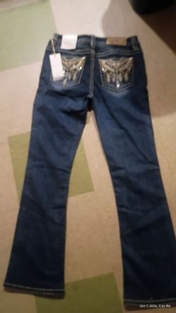 Miss Me Los Angeles Dark Blue 29\32 Boot $155 NEW WITH ALL TAGS
