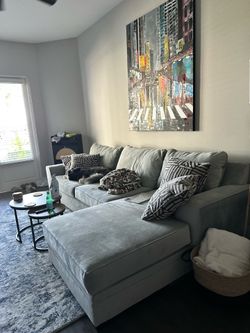 Living Spaces Sectional negotiable