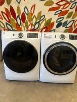 GE washer and dryer laundry