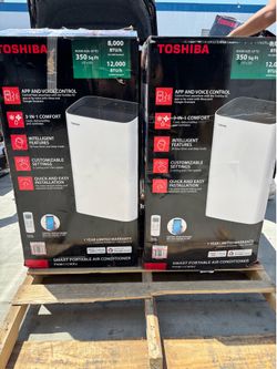 Toshiba Smart Portable Air Conditioner 8,000 BTU