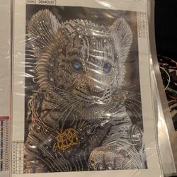 completed diamond art