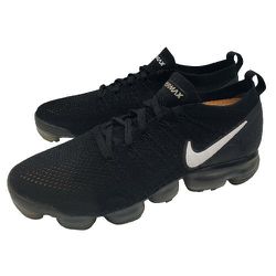 NIKE Mens 'Air Vapormax Flyknit 2' Black/White Size US 11.5 M 942842-001 Sneaker