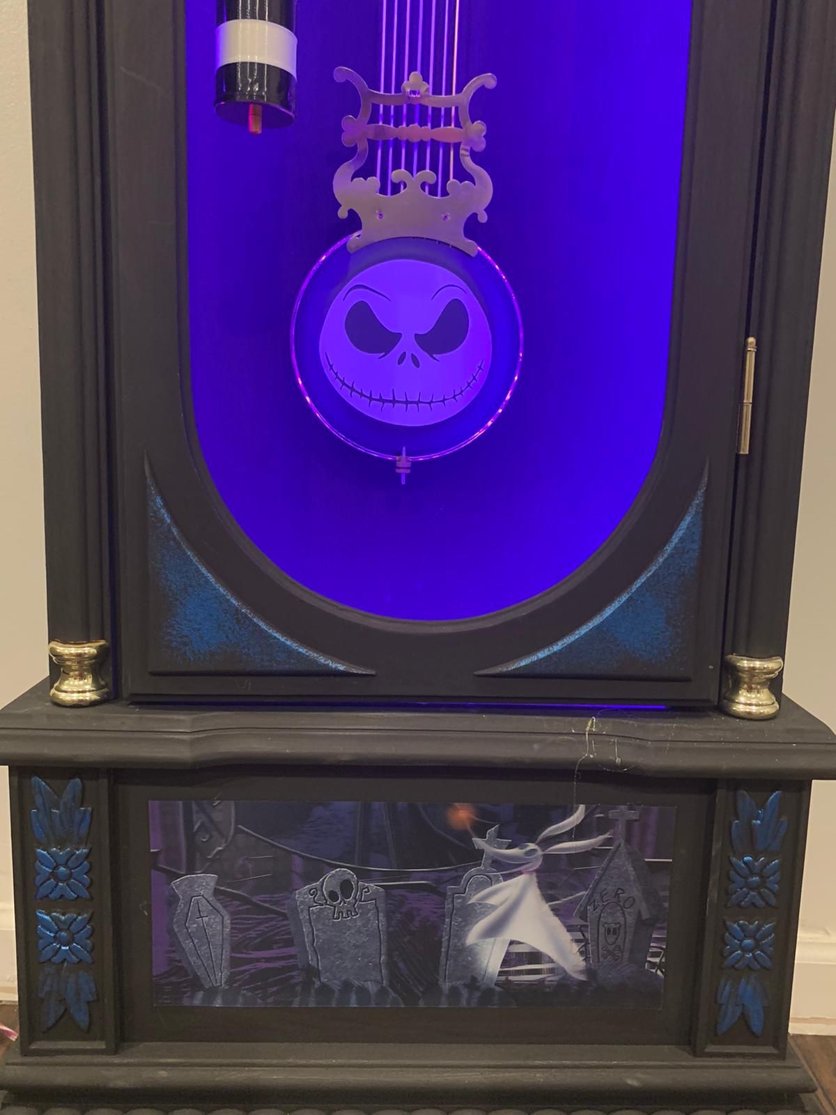 The nightmare before Christmas grandfather clock