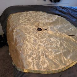 Christmas Gold Skirt New