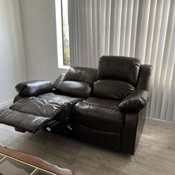 New Recliner Sofa And Loveseat
