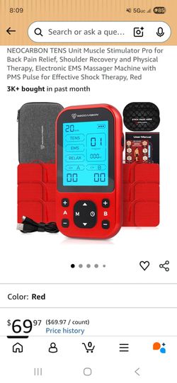 NEOCARBON TENS Unit Muscle Stimulator