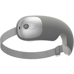 Ultra Lightweight Flexible Eye Massager with Heat & Air Compression, Rechargeable Eye Mask with Bluetooth Music for Migraine Relief, Meditation, Daily