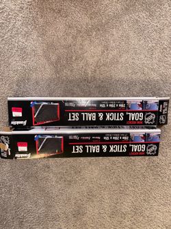 Knee hockey set