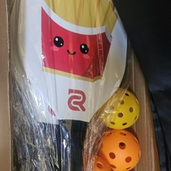 Wood Pickleball Paddle 4 Pack