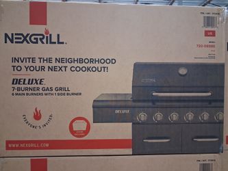 Brand new nexgrill 7 burner gas grill black