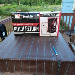 Franklin 55  Inches Switch Hitter Pitch Return