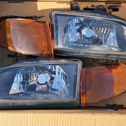 92-95 Honda Civic Headlights Luces Micas Calaveras Faros Faroles