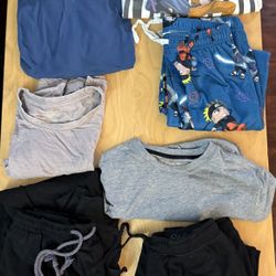 Men’s teens tweens size small clothes -pjs and tops