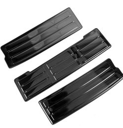 Stainless Steel Rear Bumper Sill Plate Covers (2024-25 Tacoma)