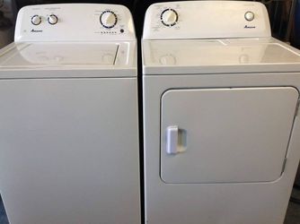 Amana Washer and dryer