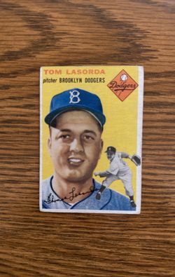 Tommy Lasorda Rookie Card 1954
