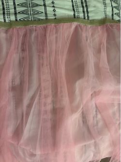 Party Pink Tulle Table Skirt