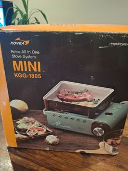 KOVEA Mini Retro All-in-One Portable Gas Stove System (KGG-1805)