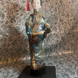 Qing Dynasty Chinese Doll Handmade In China