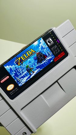 The Legend Of Zelda Parallel Worlds For Super Nintendo SNES Game Cartridge