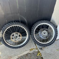 2004 Kawasaki KX250 Wheel Set OEM