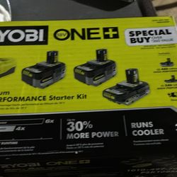 Ryobi battery kit 