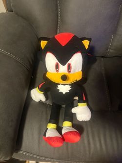 Modern Shadow the Hedgehog 24 inch plush large toy factory rare 2022 Sonic
