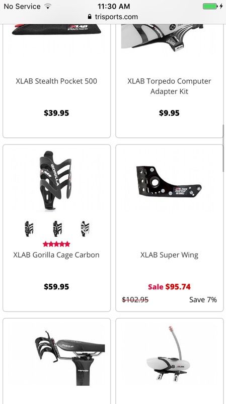 XLAB SUPER WING & GORILLA CAGE CARBON FIBER