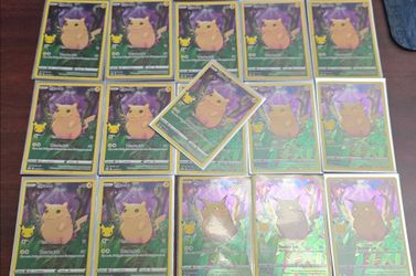 16 x Pikachu 005/025 Holo Rare Celebrations Pokemon Near Mint