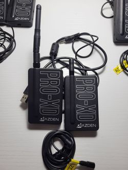 Azden Pro XD Wireless Receiver & Transmitter Microphones – 3-Set Bundle