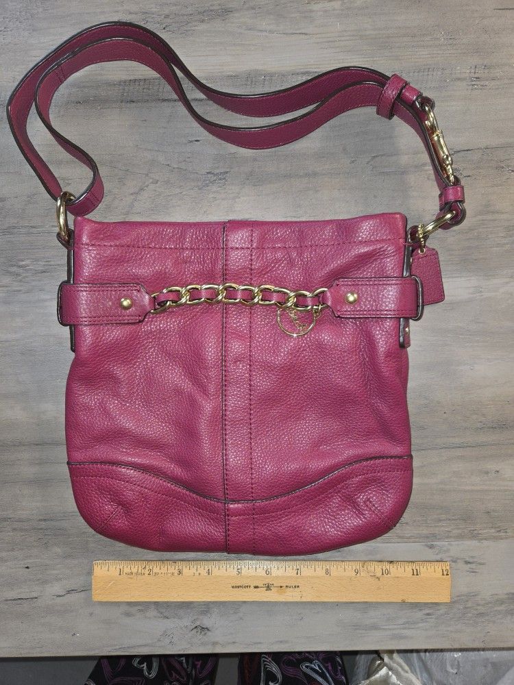 Coach Leather Crossbody