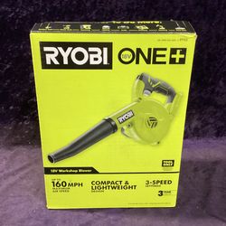 🛠🧰RYOBI ONE+ 18V Cordless Compact Workshop Blower-NEW!(Tool Only)-$45!🧰🛠