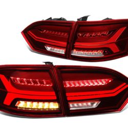 2011 to 2014 Volkswagen Jetta Sedan Tail Light luces traceras micas calaveras fatos stop light  