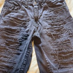 Men’s Black Fork Shorts