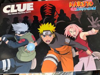 CLUE: Naruto Edition Board Game New Family Game Night Sealed Brand New