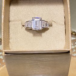 Sterling Cz Ring