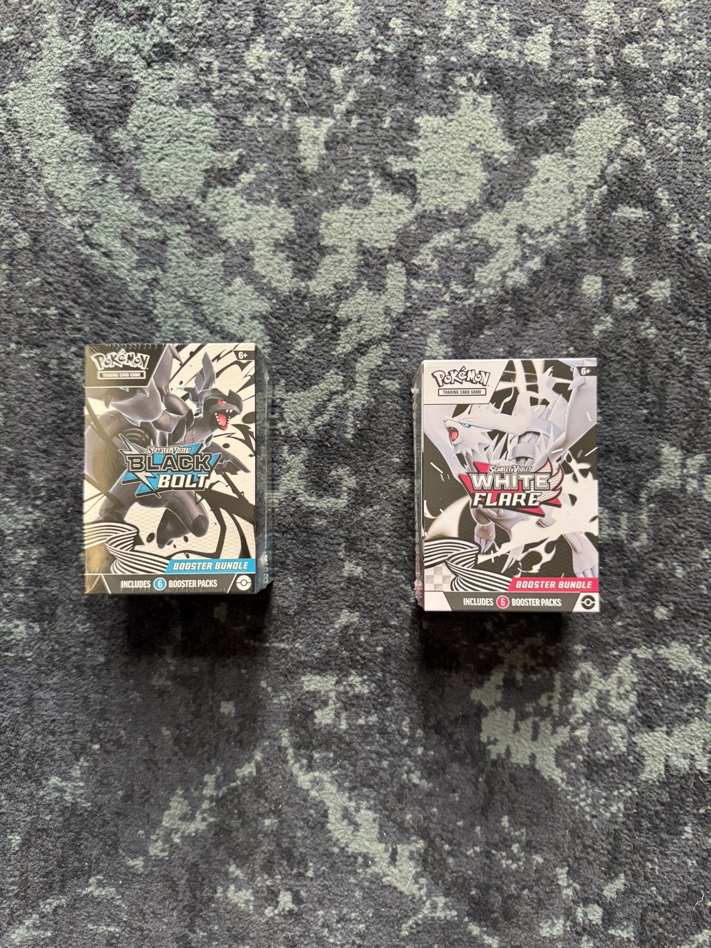 Black bolt & White Flare Booster Bundle