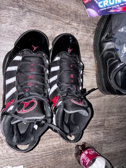 Black and red jordan 6 rings