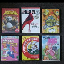 6 Dvds