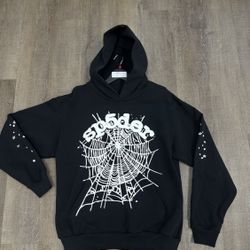 Sp5der OG Web Hoodie ‘Black’