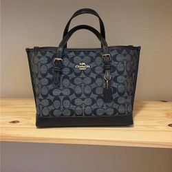 Coach Denim Tote